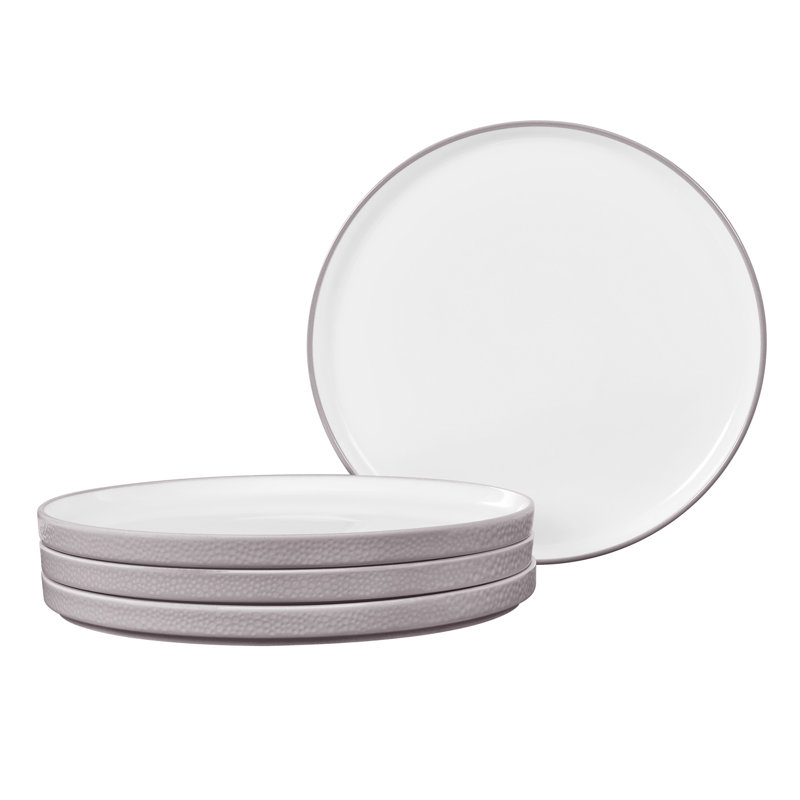 Assiettes à salade en pierre Norortake Colortex, 7 1/2 po, Taupe