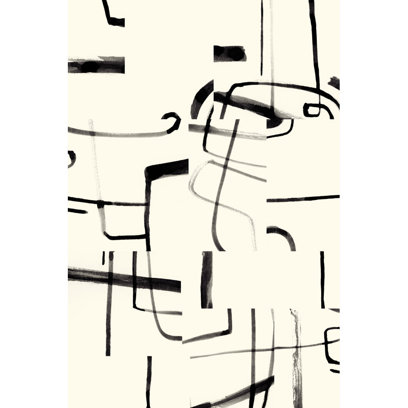Interface II - Wrapped Canvas Painting, 91cm H x 61cm W, Wrapped Canvas