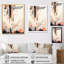 «Peach Cream Multifacillet Whirls», reproduction sur toile-1157488477-1233757032
