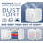 Mount-It! Modular Plastic Cube Storage Organizer - 9 Cubes