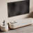 Cream style TV cabinet end table combination