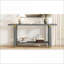 Table basse minimaliste moderne de 62,9 po avec pieds en pin massif Tablette de rangement inférieure pour le salon, facile à assembler-374892738