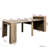 Modern Extendable Dining Table With Storage-854133046