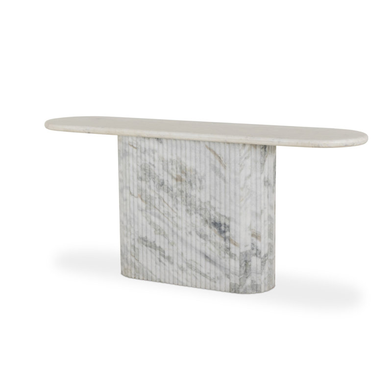 Oranda 70'' W Marble Console Table