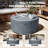 28''Outdoor Round Magnesium Oxide Coffee Table-1594615922