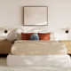 Elena Upholstered Bed In Vanilla Linen