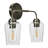Metal and Glass 2-Light Vanity Light-69934910