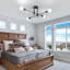 Magic Bean 4-Light Iron Flush Mount