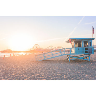 " Sunset In Santa Monica " by Nata_Rass