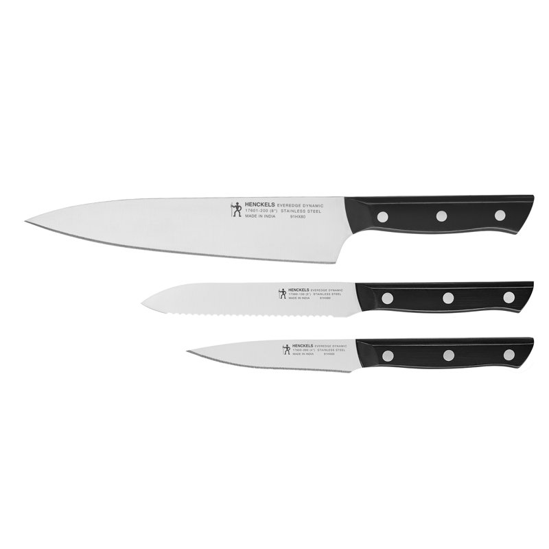 Henckels Everedge Dynamic 3-piece Starter Knife Set