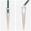 Fence Posts With Spike 13 Pcs Diameter32 Mm Galvanised Steel-2001151218-2001151228