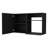 Carter Black 2 Wall Cabinet