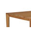 Del Ray 39-inch Square Teak Outdoor Dining Table With Umbrella Hole