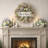 Religious Easter Wreath He Is Risen