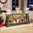 Versatile And Durable Sofa Table With Extra Storage And Adjustable Feet, Entryway Table with 2 Tier Storage Shelves-593541535