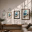 Passage To The Sea Coastal - Print-26098943-26098941