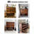 Large Capacity Multi-Functional Retro Accent Cabinet