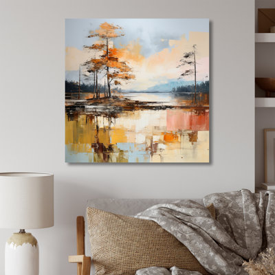 «Lake Summer Charm» sur toile