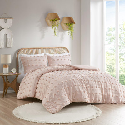 Ensemble d'édredon en polyester jacquard 3 pièces