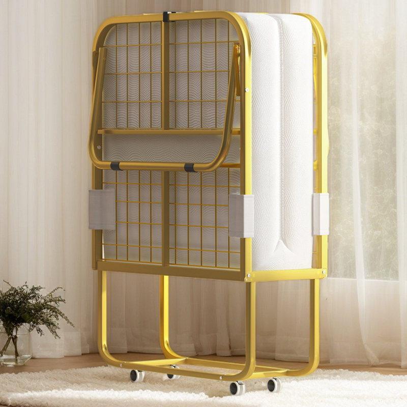 Lit pliant avec matelas en mousse viscoélastique de 4 pouces