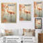 «Pink Flamingo Paradise IV», reproduction sur toile-1173407524-1173407523