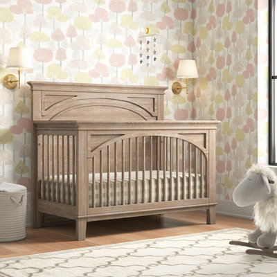 Artemus Solid Wood 4-in-1 Convertible Crib