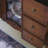 Modern Walnut Solid Wood Accent Cabinet