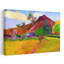 «Tahitian Landscape Classic Colorful Serene Palm Landscape Summer», impression murale-133315063