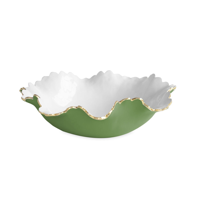 Encanto Enameled Aluminum Alloy Serving Bowl
