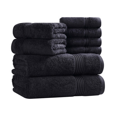 Alexia 8-Piece Egyptian Cotton Towel Set
