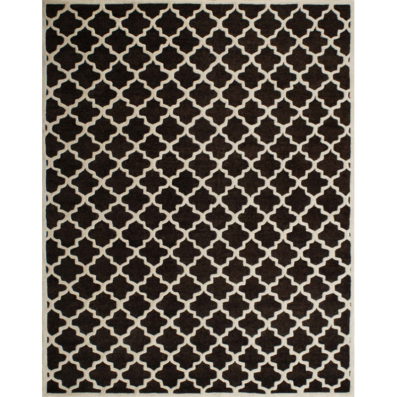 Precious Hand Tufted Performance Geometric Rug, Rectangle 5' x 8'