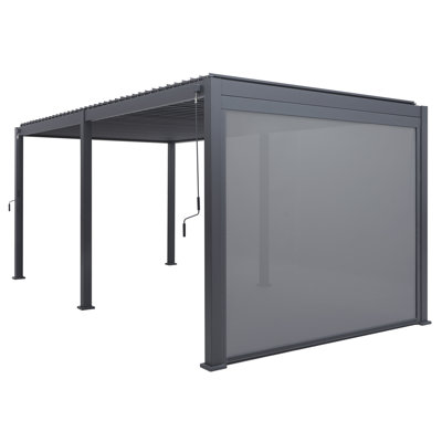 Écran 111 en aluminium pour pergola