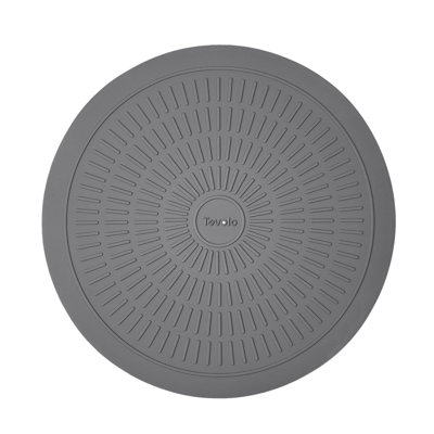 Tapis micro-ondes gris anthracite 12 po