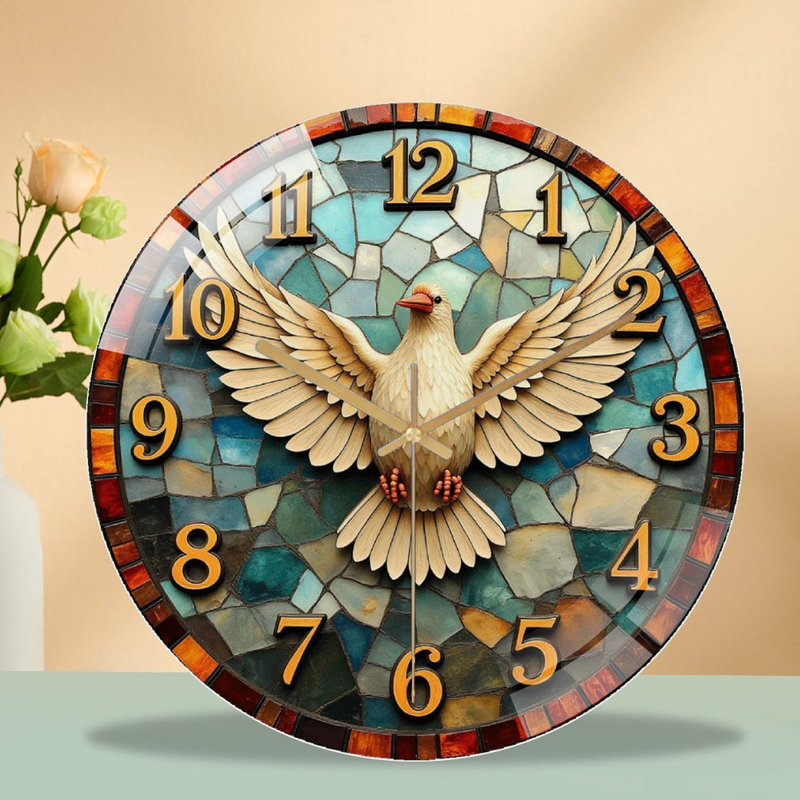 Horloge murale avec horloge murale 12 po
