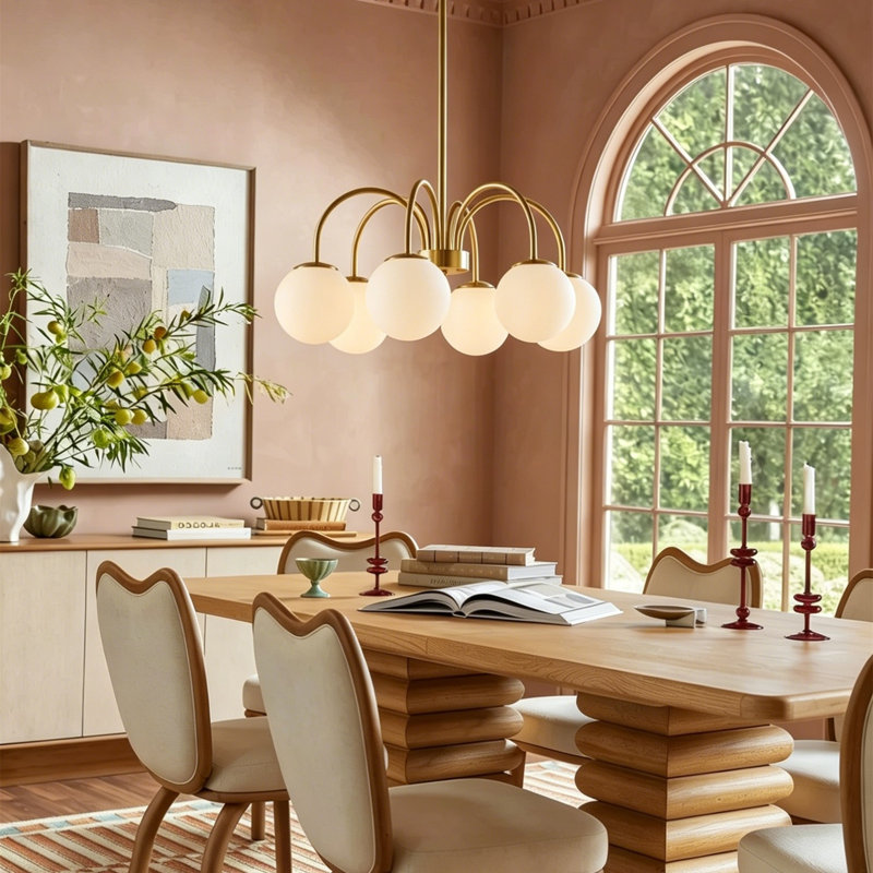 Bradrick 6-Light Chandelier, Gold