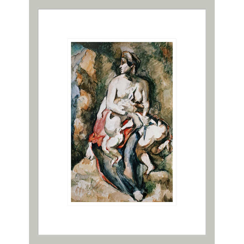 Medea par Paul Cézanne, H 16,75 po x l 12,74 po