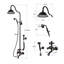 Mccall Mixer Shower with Dual Shower Head