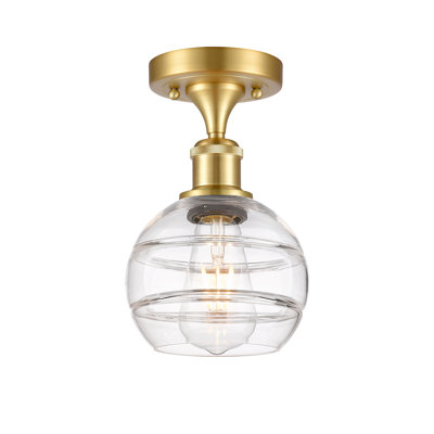 Plafonnier semi-encastré 1 lumière Ballston - Adrieanna