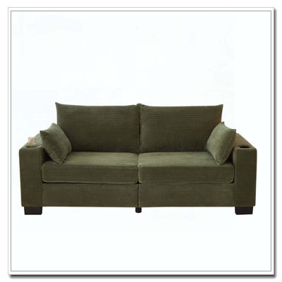 78"Corduroy Sofa