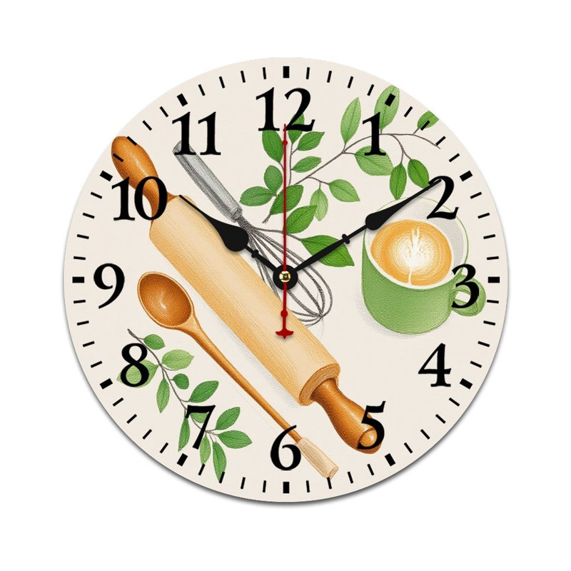 Horloge murale 12 po x 12 po