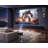 [1200 ANSI/Google TV/Voice Control]Smart Projector With Wifi 6 And Bluetooth, Netflix-Licenced 4K Support, Outdoor Movie Proyector, 1080P Home Ceiling Auto Focus Projector
