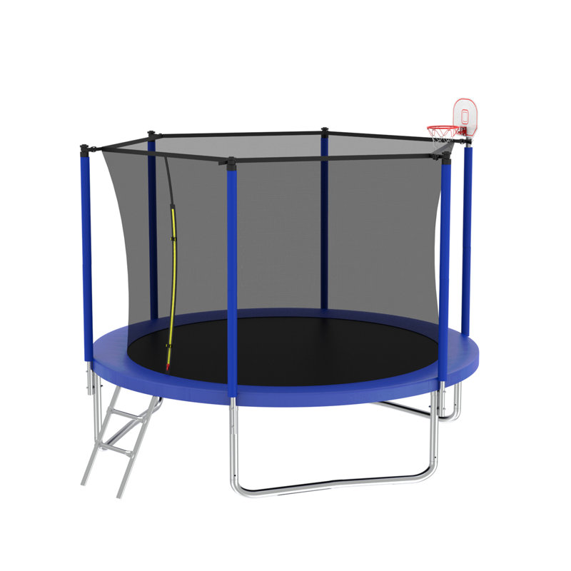 8FT TRAMPOLINE Blue, Blue