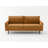70" Velvet Round Arm Sofa-607401292