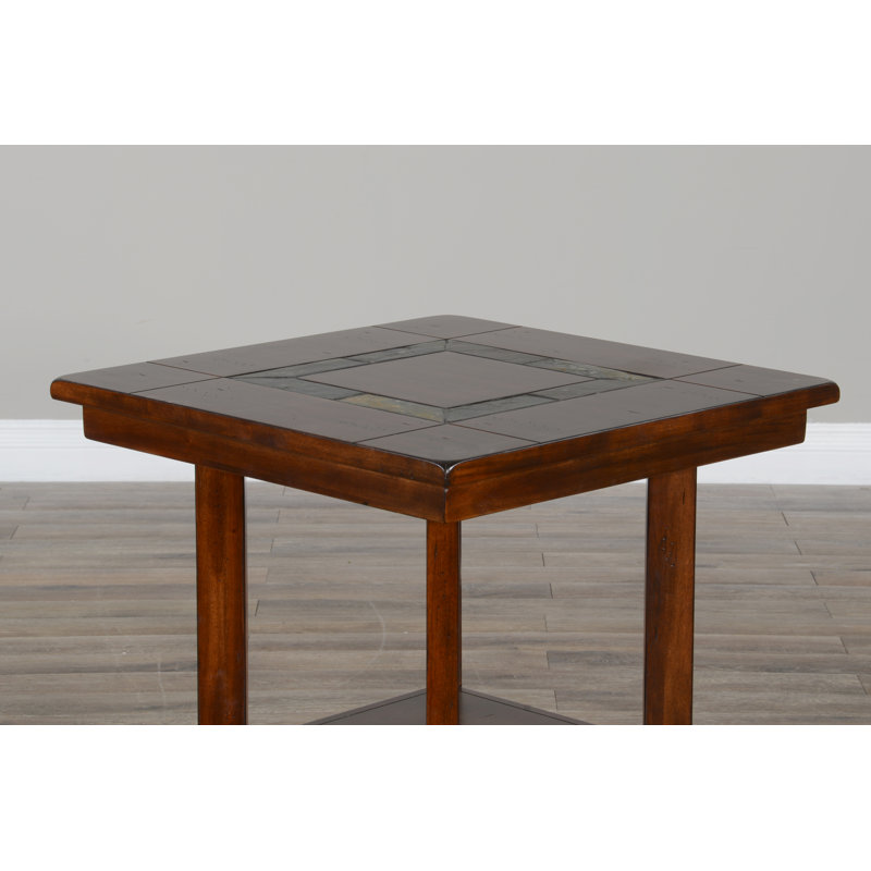 Kahn Solid Wood End Table
