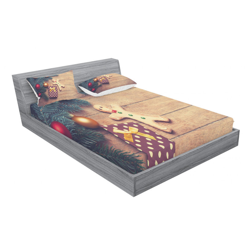 Microfiber Sheet Set, Full Sheet Set with Fitted Sheet