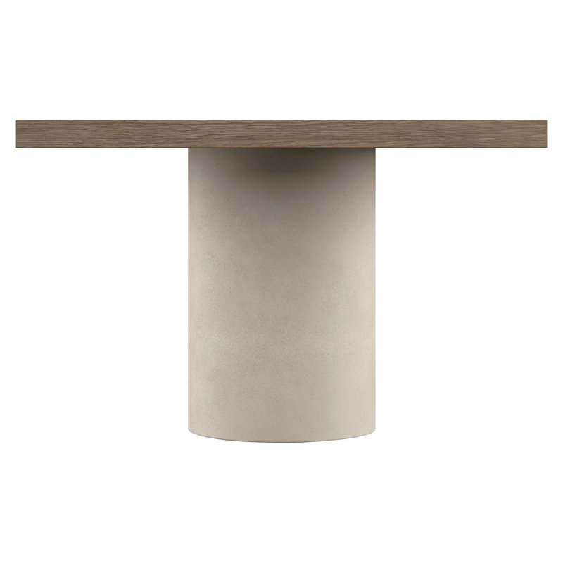 Casa Paros Extendable Oak Solid Wood Top Dining Table