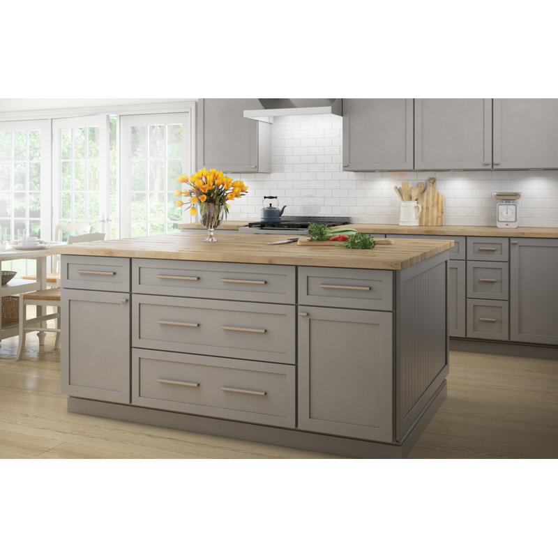 Poignée de meuble-lavabo ajustable en nickel satiné ajustable de 2 à 8 13/16 po (51-224 mm) Franklin Brass