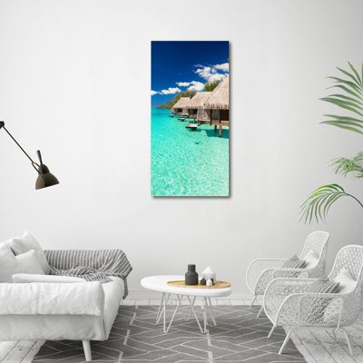 Fruit With Ice - Wrapped Canvas Print