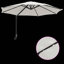 Garden Parasol with LED Strip Lights Manual Polyester and Steel Solar-1547198599-1547198605
