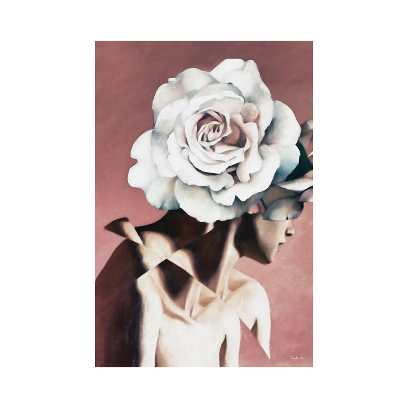 Bloom by Underdott Art - Wrapped Canvas Print, 20.32 cm H x 30.48 cm W